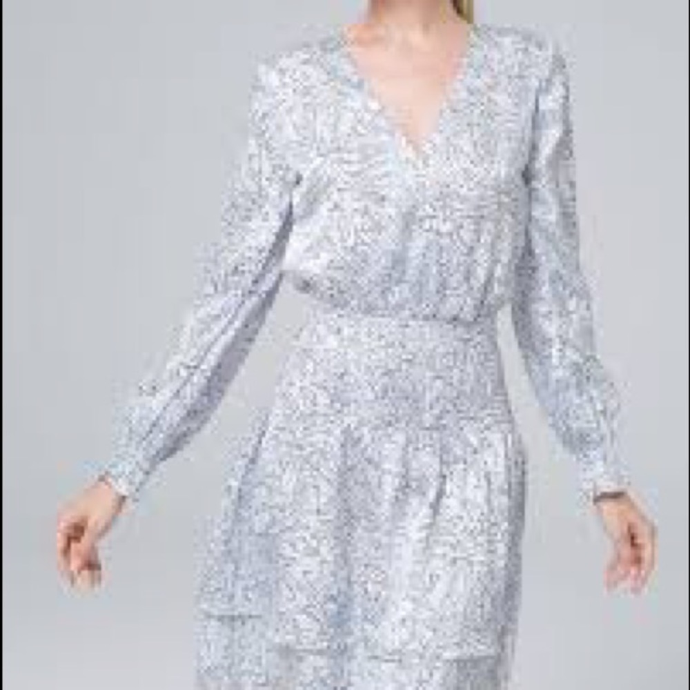 LONG SLEEVE RUCHED DRESS. Brand new. Unworn